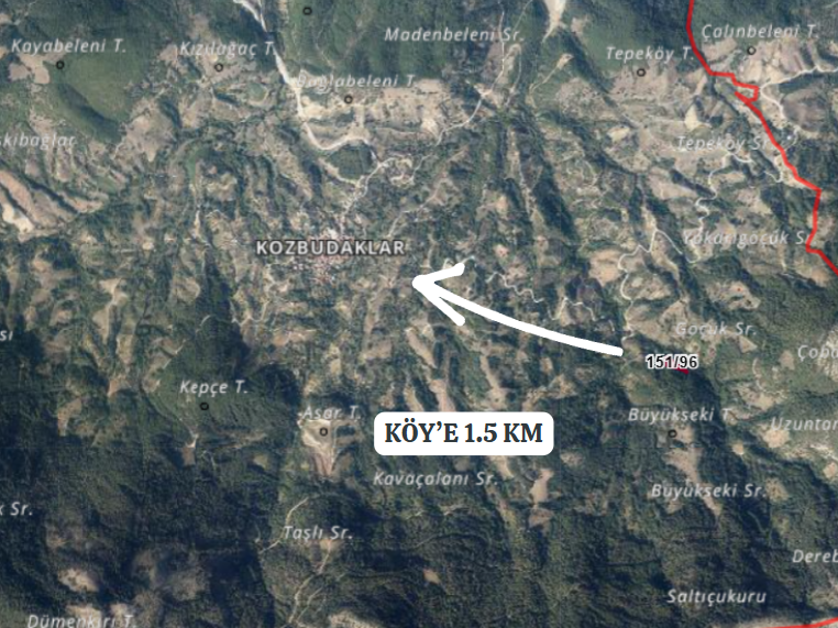 BURSA KELEŞ KOZBUDAKLAR'DA 2.591 M² TARLA SATILIKTIR. - BURSA KELES fotoğraf 5